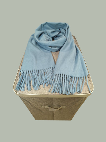 Mykt grått kasjmirskjerf