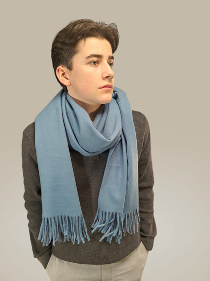 Mykt grått kasjmirskjerf